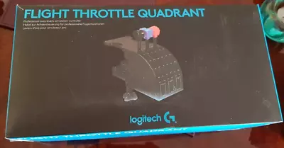 Logitech Flight Throttle Quadrant Joystick • £40