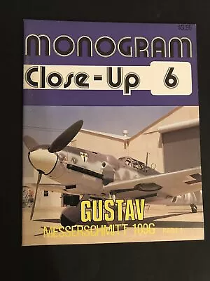 Rare 1976 Monogram Close-Up 6 Gustav Messerschmitt 109G Part 1 Mint • $15.50