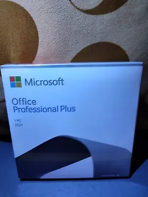 Microsoft Office 2021 Professional Plus DVD New Sealed Retail Package For Pc • $89.99