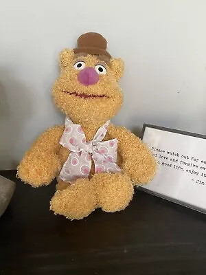 The Muppets Most Wanted Fozzie Bear Plush Stuffed Disney Store Authentic EUC • $12