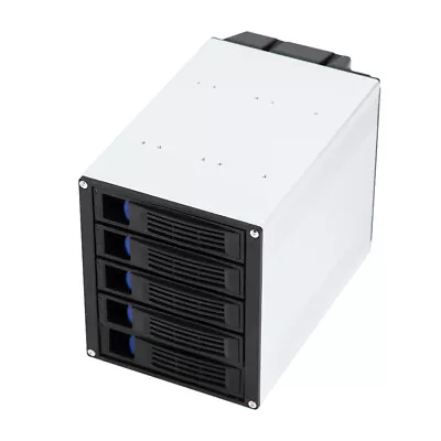 HDD Enclosure Hot Swap Cage 5-Bay 3 X 5.25  Drive Bays 5x SATA 3.5 /2.5 Sas HDD • $78.85