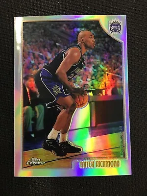 1998-99 Topps Chrome #169 Mitch Richmond Refractor Sacramento Kings • $6