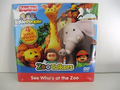 New Fisher Price Little People Zoo Talkers DVD See Who's At The Zoo SEALED • $9.95