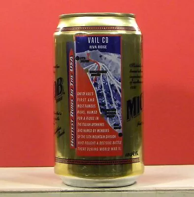 Michelob Beer 12 Oz Can Vail Colorado Riva Ridge St Louis Missouri Anheuser 58Y • $2.95