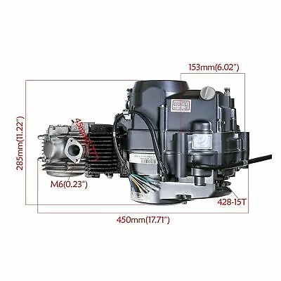 Lifan 125cc 4-Gear Engine Motor Kick Start For Honda CRF50 CRF70 CRF80 CRF110 AU • $253.91