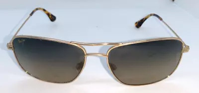 Maui Jim Baby Beach MJ245-16 Sunglasses Titanium Gold 59-17-120 PARTS Or REPAIR • $29.95