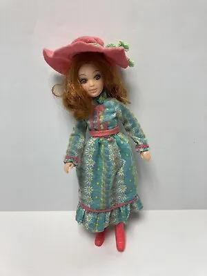 Vintage 1971 World Of Love Hippie Flower Doll Hasbro W/Outfit Hong Kong • $34