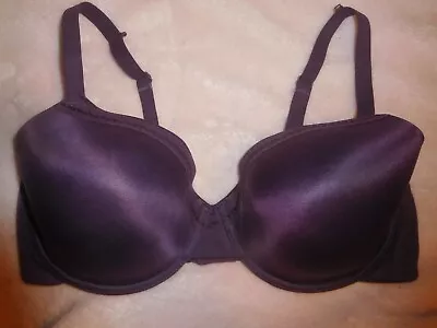 EUC! Wacoal 853213 Perfect Primer Purple Lined T-Shirt Bra 40DD • $12.99