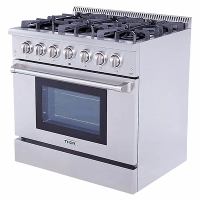 $3119.99 • Buy Thor Kitchen 36  Professional 6 Burner Gas Range Kitchen Oven, Stainless Steel