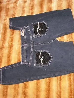 **JUSTICE PREMIUM JEANS** Girl's Denim Embellished Jeans Pants Size ((10R)) • $5.99