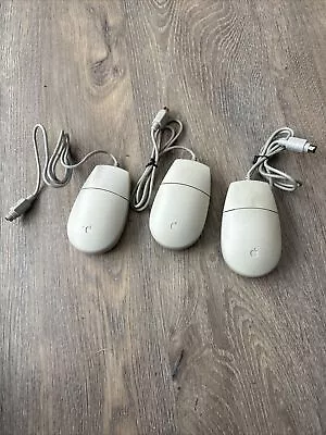 Apple Desktop Bus Mouse II ADB Beige 3x M2706 • £2.61