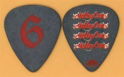 Motley Crue 2009 Concert Tour Nikki Sixx White Black Signature Stage Guitar Pick • $14.99