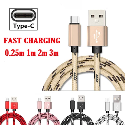 $7.25 • Buy USB C Fast Charging Charger Cable Type C Android Genuine Lead For Samsung Google