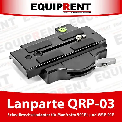 Lanparte QRP-03 Quick Change Adapter Compatible With Manfrotto 501PL (EQ556) • £160.67