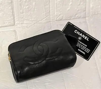 Chanel Coco Mark Accessory Mini Pouch Vintage Ladies' Fashion Accessories • $260.26