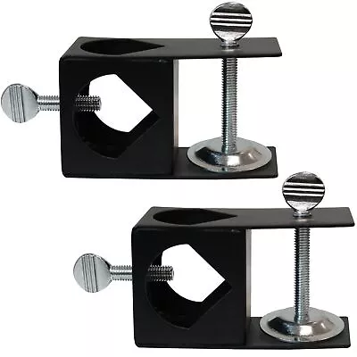 Outdoor Torch Deck Clamp Holder - Black - Set Of 2 By Sunnydaze • $17.95