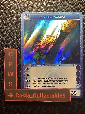 Antidaeon - Max P & W  - 35/70/50/60/35 - Ripple Foil Chaotic Card - Promo - Nm • $65