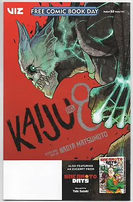 FCBD 2022 Kaiju No. 8 Matsumoto Free Comic Book Day New Unstamped • £3.99