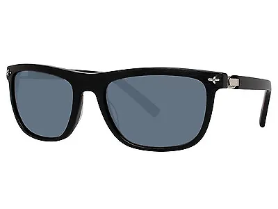 OGA MOREL Sunglasses 7867 7867O Polarized Matte Black Silver 7867O-NG010 • $230