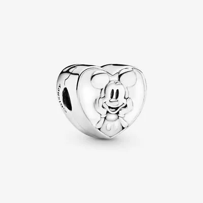 £36.34 • Buy Authentic Pandora Disney Vintage Mickey Clip W/ White Enamel