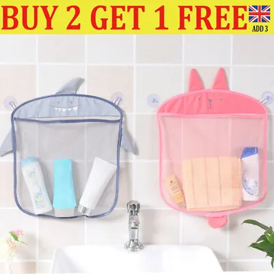 £5.32 • Buy Baby Bath Toy Storage Bag Net Mesh Hanging Bathroom Organiser Cartoon NEW Cy