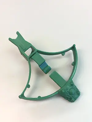 Vintage 1985 MOTU Grizzlor Green Crossbow Accessory Mattel He-Man Taiwan • $7.99