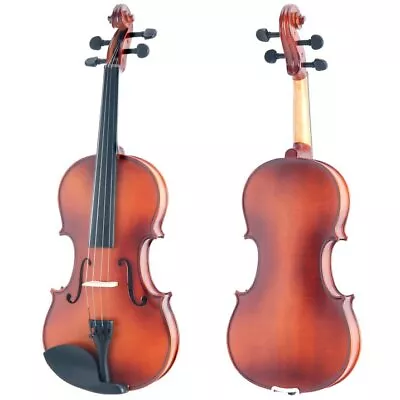 Mendini By Cecilio Violin For Kids & Adults 1/4 MV300 Violins - Satin Antique- • $35