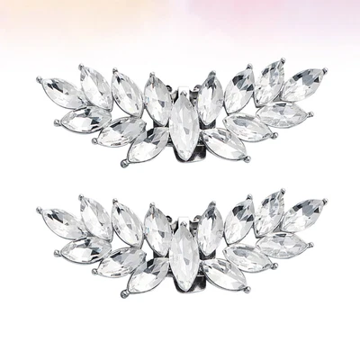 £6.25 • Buy  Detachable Shoe Clip Flower Buckle Buckles Women Rhinestones