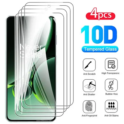 4 Pcs For OnePlus 10 9 8 Pro Nord 2 CE N10 N100 Tempered Glass Screen Protector • $16.05
