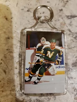 Photo File NHL Brian Bellows Minnesota North Stars Keychain • $6.99