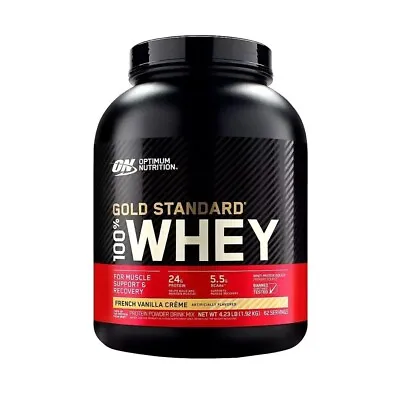 Optimum Nutrition Gold Standard 100% Whey Protein French Vanilla 4.23lb EXP 2025 • $54.97