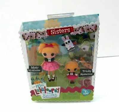 Lalaloopsy Mini Sisters Misty Mysterious And Tricky Mysterious Dolls • $26.10