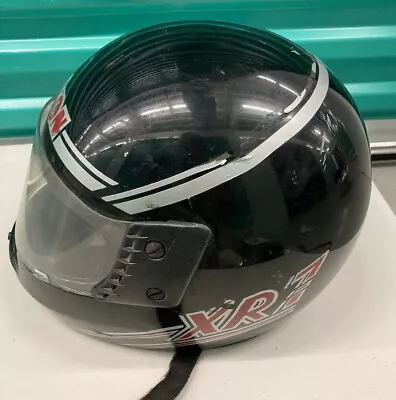 Carrera O'Neal Maxon XR7 Helmet Visor Adult XL Motorcycle Black & Chin Strap • $27.99