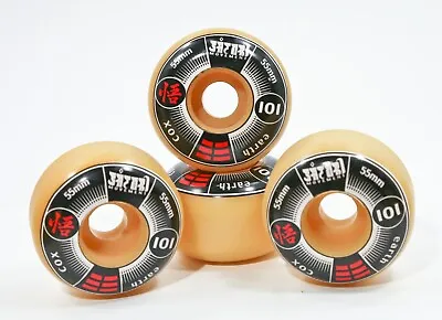 Set 4 SATORI Tony Cox Skate SKATEBOARD WHEELS 55mm 101A NOS • $24.25