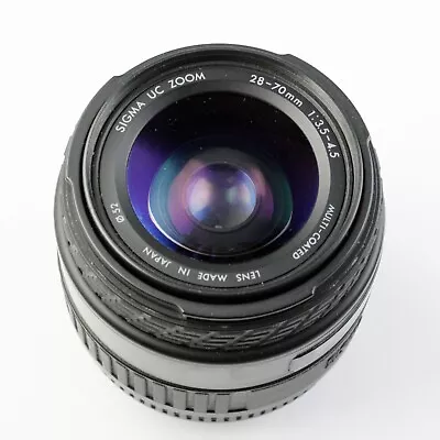 Sigma UC 28-70mm F/3.5-4.5 MC Autofocus Zoom Lens Nikon AF Mount - Tested • $24.99