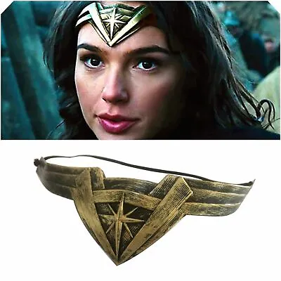 Wonder Woman Tiara Crown Cosplay Headband DC Comic Fancy Dress *1 DAY DISPATCH* • £9.99