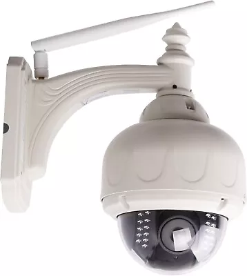 PTZ Dome Camera IP IR Outdoor-White - Brand New D10 • £74.99