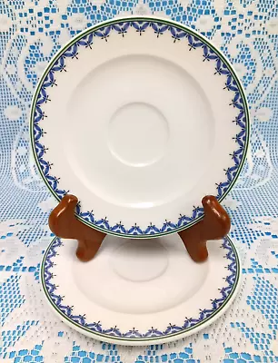 2 Villeroy & Boch CASA LOOK 5 7/8” Saucer FINE VILBO CHINA • $9.99