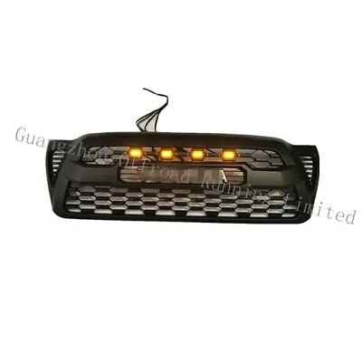 $259.99 • Buy Front Bumper GRILLE GRILL For 2005 -2011 Tacoma With 4 Led Lights