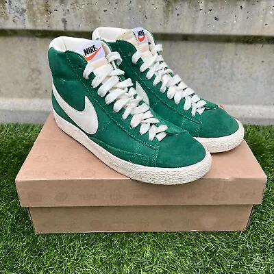 £22.95 • Buy Nike SB Blazer Mid ‘77 Suede Pine Green Adults Trainers Size UK 5.5 EUR 38.5