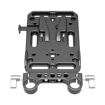 $38.50 • Buy ZGCINE V Mount Battery Plate W/ Rod Clamp Standard V Lock Battery Plate Adapter 