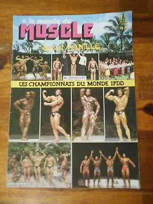 LE MONDE DU MUSCLE #30 Bodybuilding Magazine MR UNIVERSE 3-81 (Fr) • £16.08