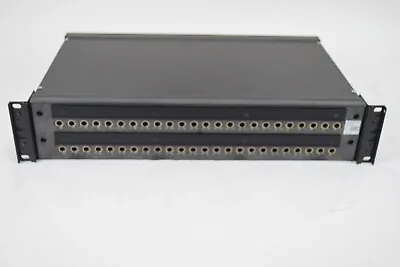 ADC PPA3-14MKIVHNBG Video Patch Panel 2RU 2 X 24 Patchbay Rack Mount • $59.99