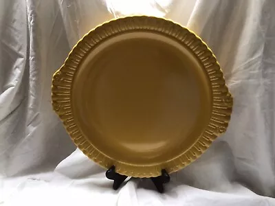 Vintage Vistosa Taylor Smith TS&T Yellow Serving Chop Plate Platter   • $22