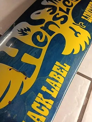 RARE Vintage OG BLACK LABEL Matt Hensley 2 TONE STAIN Skateboard Deck LIMITED ED • $319.69