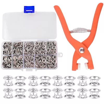 Complete Snap Setting Tool Kit With Metal Snap Fasteners • $14.18