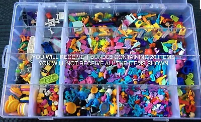 £3.95 • Buy Lego 20 X FRIENDS Minifigure Accessories Bundle, Utensils, Food Etc VGC UK