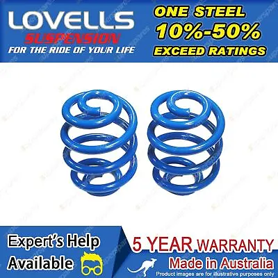 Lovells Rear Sport Low Coil Springs For Nissan B13 NX NXR Coupe 1991-05/1995 • $185