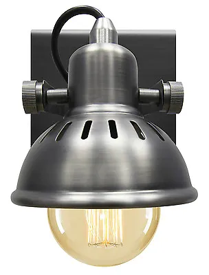 £19.99 • Buy Vintage Adjustable Swivel Spotlight Single Wall Light Ceiling Light