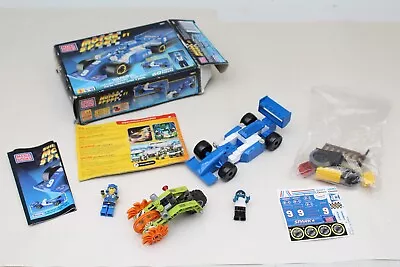 Mega Bloks Probuilder Carbon Series F1 Race Car #3274 WITH LE GO FIGURE MIXED • £0.99